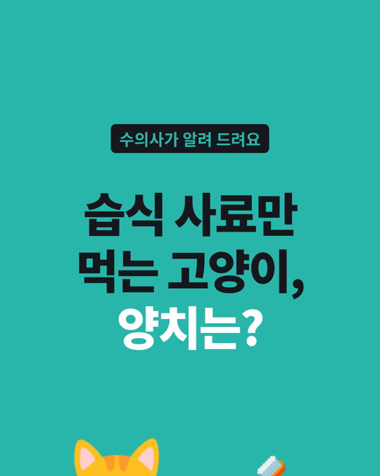 습식 사료만 먹은 고양이는 치석과 잇몸 염증 점수가 더 높았습니다.