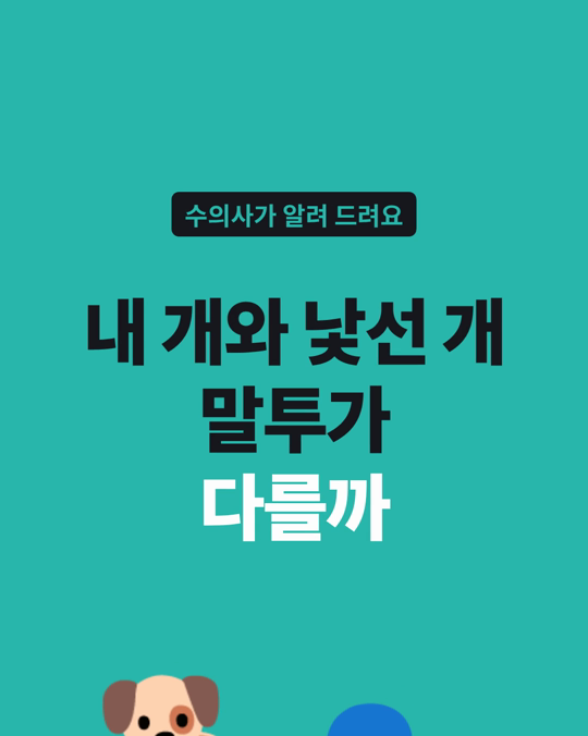 강아지를 대할 때 여성 보호자는 자기 개보다 같은 품종의 낯선 개에게 더 높은 음높이로 말했습니다.